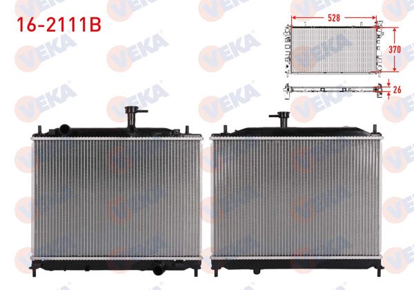 VEKA 16-2111B | Su Radyatörü Brazing Hyundai Accent Era 1.5 CRDI M-T 2006-2012