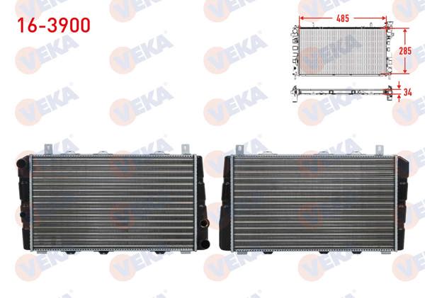 VEKA 16-3900 | Su Radyatörü Mekanik Skoda Favorit 135 1.3 M-T 1989-1994