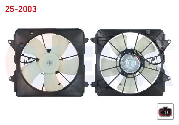 VEKA 25-2003 | Fan Motoru Su Radyatörü Honda Civic VIII 1.4 Davlumbazlı 2005-2012
