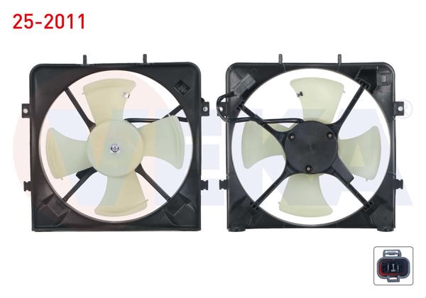 VEKA 25-2011 | Fan Motoru Klima Radyatörü Honda Civic V 1.5İ Davlumbazlı 1992-1995