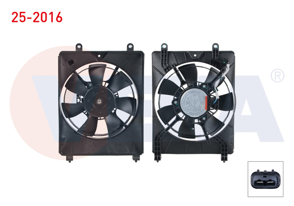 VEKA 25-2016 | Fan Motoru Klima Radyatörü Davlumbazlı Honda Civic Ix 1.6İ 2012-2016