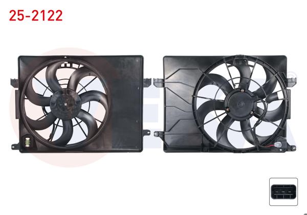 VEKA 25-2122 | Fan Motoru Su Radyatörü Rezistanslı Hyundai Ix35 (Lm) 1.6 GDI Davlumbazlı 2010 -