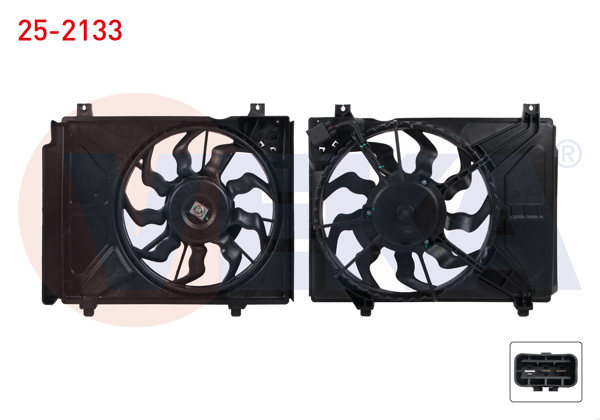 VEKA 25-2133 | Fan Motoru Davlumbazlı Hyundai i10 I (Pa) 1.1-1.1 CRDI-1.2 2008-2013