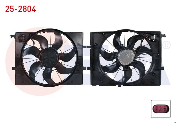 VEKA 25-2804 | Fan Motoru Davlumbazlı Tekli Mercedes S Serisi (W222,V222,X222) S 350-S 350 D-S 400-S 500 2013 -