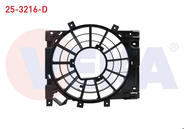 VEKA 25-3216-D | Fan Motor Davlumbazı (Itmelı) Opel Astra H 1.3 CDTI (Z13dth) 2006-2010