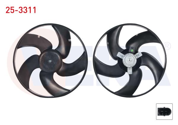 VEKA 25-3311 | Fan Motoru Peugeot 206 (2A / C) 1.4İ 16V Ac-1998-2006