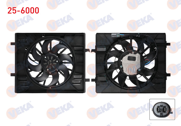 VEKA 25-6000 | Fan Motoru Togg T10x (V1, V2) 2023 -