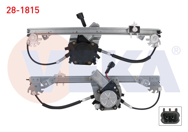VEKA 28-1815 | Cam Krıkosu Elektrikli Motorlu Sağ On Fiat Grande Punto (199) 2005-2012