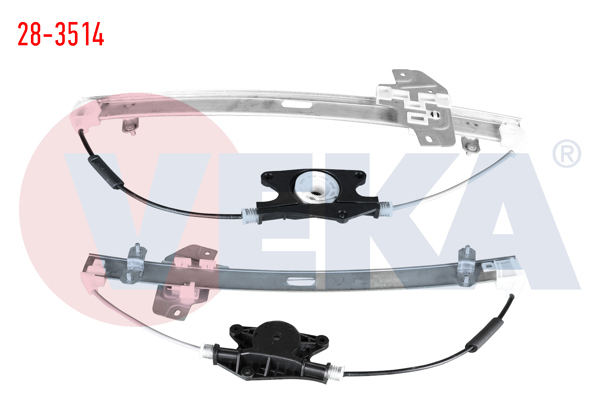 VEKA 28-3514 | Cam Krıkosu Elektrikli Motorsuz Sol Ön Dacia Duster 1.5 DCI-1.6 16V 2010-/ Sandero 0.9-1.2İ-1.4İ-1.6İ-1.5 Dcı2008-2013
