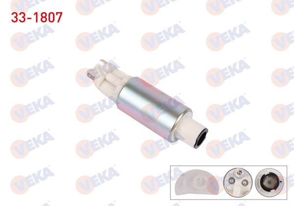 VEKA 33-1807 | Yakıt Pompası Suzgeclı 5 Bar Fiat Dogan-Sahın-Kartal 1.6 1993-2002 / Marea 1.6İ 16V 1996-2007 / Bravo 1.6 16V 1995-2004 / Brava 1.6 16V 1995-2002 / Tempra 2.0İ 1992-1999 / Tipo 2.0İ 1990-2000