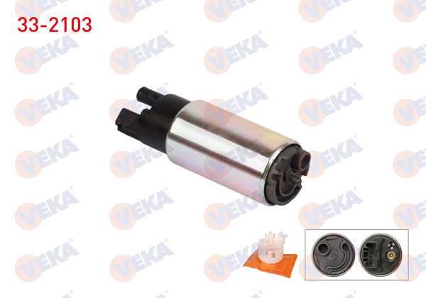 VEKA 33-2103 | Yakıt Pompası 4 Bar Hyundai Accent 94-10 / Elantra 00-11 / Getz 02-05 / Kia Carens 2006-2013 / Ceed 06-18 / Cerato 04-09 / Picanto 04-17