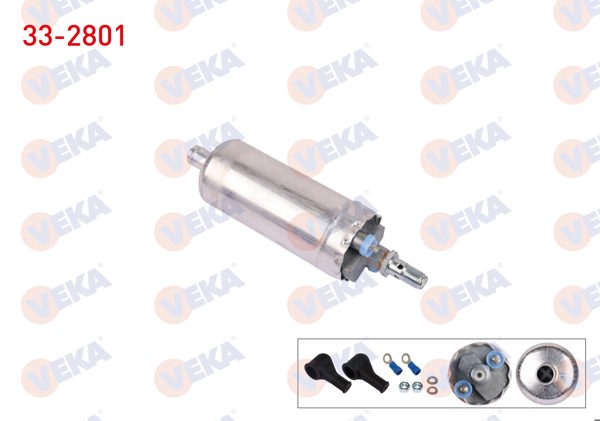 VEKA 33-2801 | Yakıt Pompası 4 Bar Mercedes C200 W201 1995-2000 / C230 W202 1995-2000 / 300E W202 1985-1993 / E200 W202 1996-2000 / E240 W202 1997-2003 / E320 W202 1996-2003