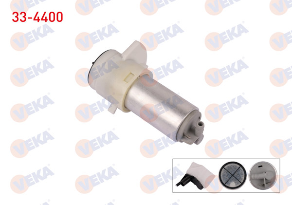 VEKA 33-4400 | Yakıt Pompası Suzgeclı 4 Bar Volkswagen Polo 1.4-1.6İ 1994-1999 / Golf III 1.4-1.6 1991-1999 / Passat 1.6-2.0 1988-1997