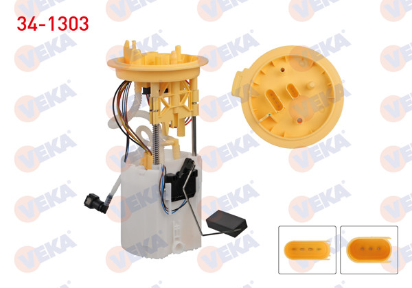 VEKA 34-1303 | Yakıt Depo Şamandırası 5 Bar Audi Q3 2011-2018 / Volkswagen Tiguan 2.0 TDI 2007-2018