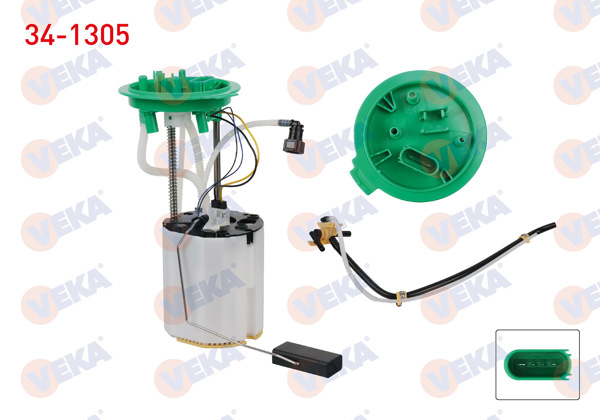 VEKA 34-1305 | Yakıt Depo Şamandırası 3 Bar Audi A4 2004-2008