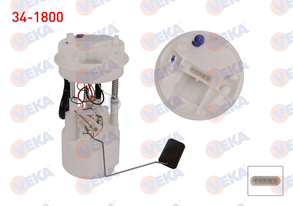 VEKA 34-1800 | Yakıt Depo Şamandırası 1.0 Bar Dogan-Kartal SLX Ie 1.6 1993-2002