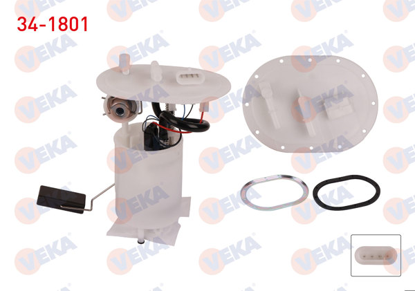 VEKA 34-1801 | Yakıt Depo Şamandırası 3.5 Bar Fiat Palio 1.2İ 16V 1996-2005 / Palio 1.6İ 16V 1996-2005