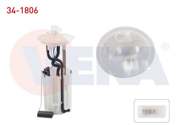 VEKA 34-1806 | Yakıt Depo Şamandırası 3 Bar Fiat Doblo (119,223) 1.3 Mjt 2001-2010 / 1.9 JTD 2001-2010 / 1.3 JTD 2001-2010
