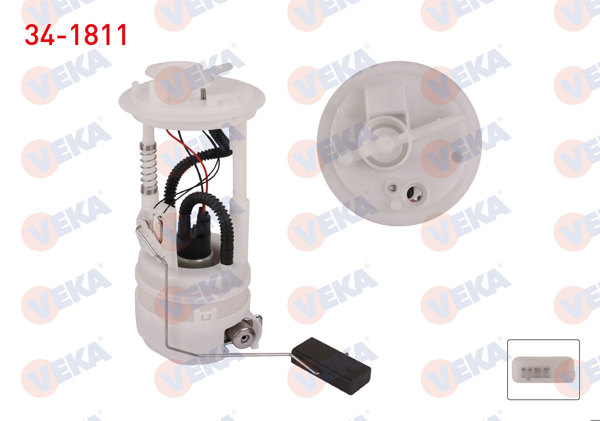 VEKA 34-1811 | Yakıt Depo Şamandırası 3 Bar Kafa Olcusu 135mm Fiat Marea 1.6İ 16V 1996-2007 / Brava 1.2 16V-1.6 16V-1.8 Gt 16V 1995-2002 / Bravo 1.2 16V-1.6 16V-1.8 16V 1995-2004