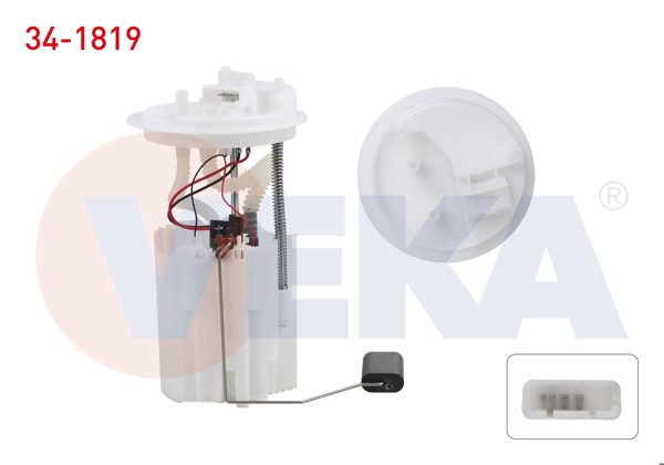 VEKA 34-1819 | Yakıt Depo Şamandırası 4.6 Bar Fiat Fiorino (225) 1.3 Mjt (199A2.000-199 A9.000) 2007-/ Citroen Nemo 1.3 HDI (F13dte5) 2007-/ Peugeot Bipper (Aa) 1.3 HDI (F13dte5) 2008 -