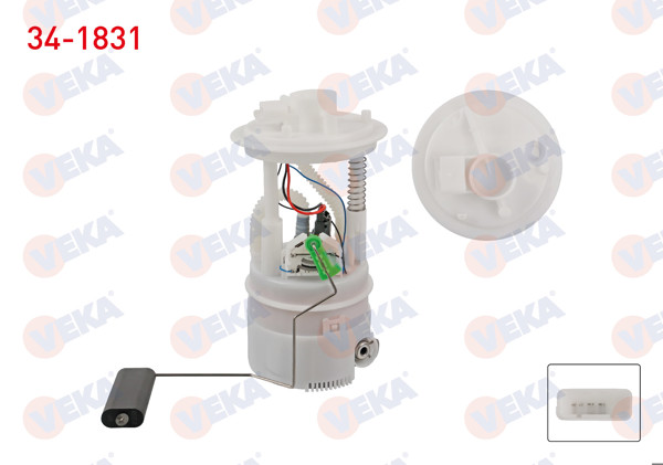 VEKA 34-1831 | Yakıt Depo Şamandırası 3 Bar Fiat Punto 1.2-1.4 1993-2012