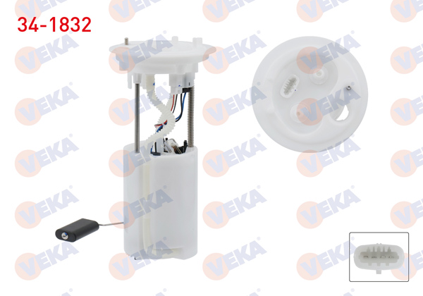 VEKA 34-1832 | Yakıt Depo Şamandırası 3 Bar Iveco Daily IV 2006-2011