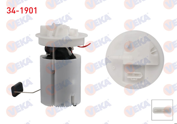 VEKA 34-1901 | Yakıt Depo Şamandırası 3 Bar Ford Fiesta VI 1.25İ 2008-2012 / Ford Fiesta VI 1.4İ 2008-2012 / Ford Fiesta VI 1.6İ 2008-2012