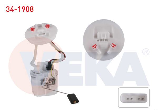 VEKA 34-1908 | Yakıt Depo Şamandırası 3.8 Bar Ford Mondeo III 2.0İ 16V 2000-2007