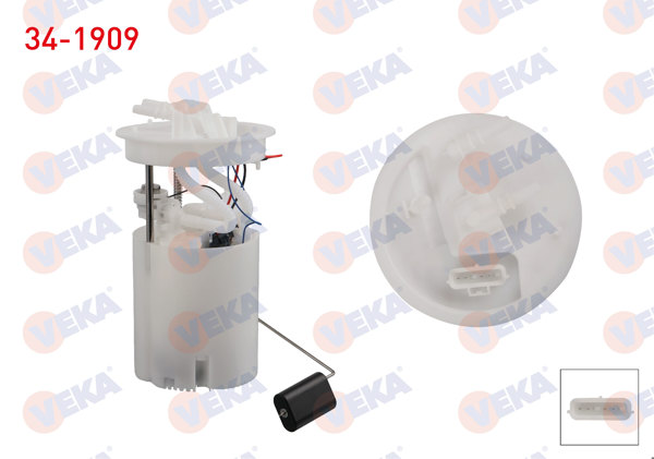 VEKA 34-1909 | Yakıt Depo Şamandırası 3 Bar Ford Focus III 1.6 Tı-Vct Euro 6 2011-2015