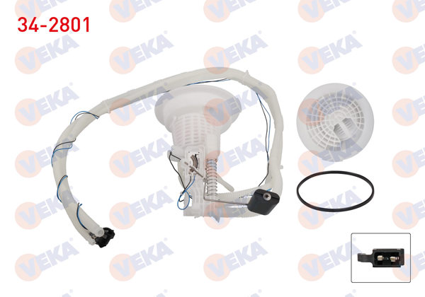 VEKA 34-2801 | Yakıt Depo Şamandırası Mercedes A Serisi (W169, W176, W177) A150, 160, 180, 200 / E Serisi (W211, W212) E200 Komp, E230, E240