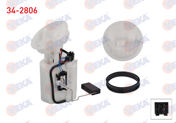 VEKA 34-2806 | Yakıt Depo Şamandırası 3 Bar Mercedes C Serisi (W203, S203) C180, C200 Kompressor