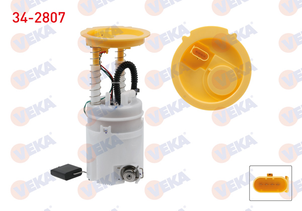 VEKA 34-2807 | Yakıt Depo Şamandırası 3 Bar Mercedes A Serisi (W169) A150, A160, A170, A180 / B Serisi (W245) B150, B160, B170, B180