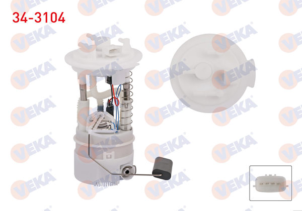 VEKA 34-3104 | Yakıt Depo Şamandırası 3 Bar Nissan Micra IV 1.2 2010-2015