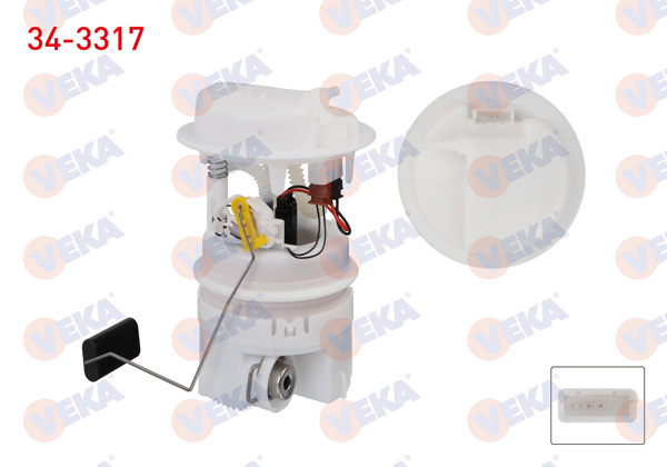 VEKA 34-3317 | Yakıt Depo Şamandırası 3 Bar Peugeot 406 2.0 1995-2004