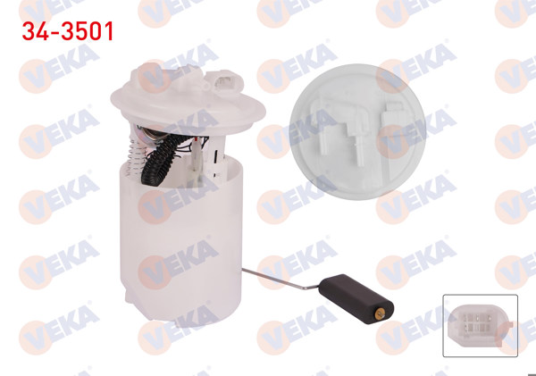 VEKA 34-3501 | Yakıt Depo Şamandırası 3 Bar Renault Clio II (Bb0 / 1 / 2,Cb0 / 1 / 2) 1.4İ 1998-2005 / Clio II (Bb0 / 1 / 2,Cb0 / 1 / 2) 1.2 1998-2005 / Clio II (Bb0 / 1 / 2,Cb0 / 1 / 2) 1.6İ 1998-2005
