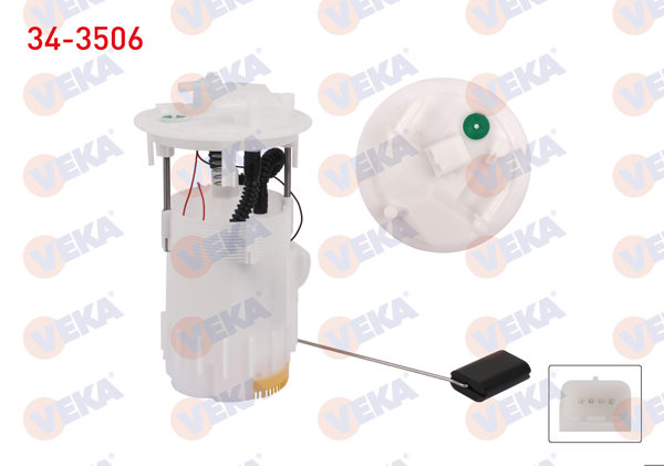 VEKA 34-3506 | Yakıt Depo Şamandırası Renault Megane II (Bm0 / 1,Cm0 / 1) 1.5 DCI 2002-2008