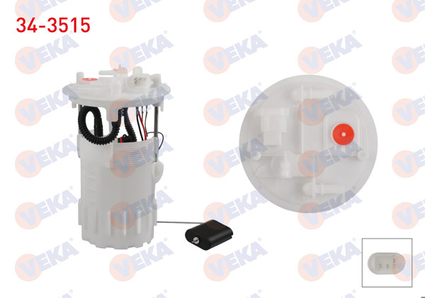 VEKA 34-3515 | Yakıt Depo Şamandırası 3 Bar Renault Traffic II (Fl) 1.9 DCI 2001-2014 / Traffic II (Fl) 2.5 DCI 2001-2014 / Opel Vivaro (J7) 1.9 CDTI 2002-2014 / Vivaro (J7) 2.5 Dtı 2002-2014