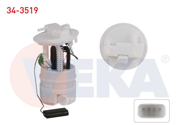 VEKA 34-3519 | Yakıt Depo Şamandırası 3.5 Bar Renault Clio III 1.2İ 16V 2005-2012 / Clio IV 1.2 16V 2012 -