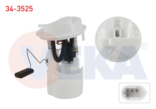VEKA 34-3525 | Yakıt Depo Şamandırası 3.1 Bar Clio II 1.4İ 16V (K4j710-K4j711-K4j712-K4j713-K4j715) 1998-2008 / 1.2İ (D4f706-D4f712-D4f714-D4f722-D4f728) 1998-2008 / 1.6İ 16V (K4m708-K4m740-K4m742-K4m748) 1998-2008