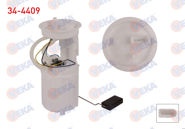 VEKA 34-4409 | Yakıt Depo Şamandırası 4 Bar Volkswagen Passat (3B3) 1.6 2000-2005 / 1.8 1996-2000 / 1.8 T 2000-2005 / Passat (3B2) 1.6 1996-2000 / Skoda Superb (3U4) 1.8 T 2002-2010 / Superb (3U4) 2.0 2002-2010