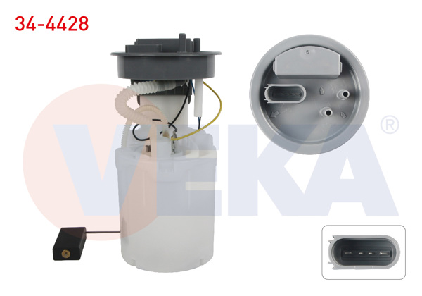 VEKA 34-4428 | Yakıt Depo Şamandırası 0.5 Bar Volkswagen Polo (9N_) 1.4 TDI (Amf-Bay) 2001-2012 / 1.9 TDI (Atd-Axr-Bmt) 2001-2012 / Skoda Fabia (6Y2) 1.4 TDI (Amf) 1999-2007