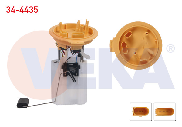 VEKA 34-4435 | Yakıt Depo Şamandırası 5 Bar VW Golf VII (5G1) 1.6 TDI-2.0 TDI 2012-/ Audi A3 (8V1) 1.6 TDI-2.0 TDI 2012-/ Seat Leon (5F) 1.6 TDI-2.0 TDI 2012-/ Skoda Octavia (5E3) 1.6 TDI-2.0 TDI 2012 -