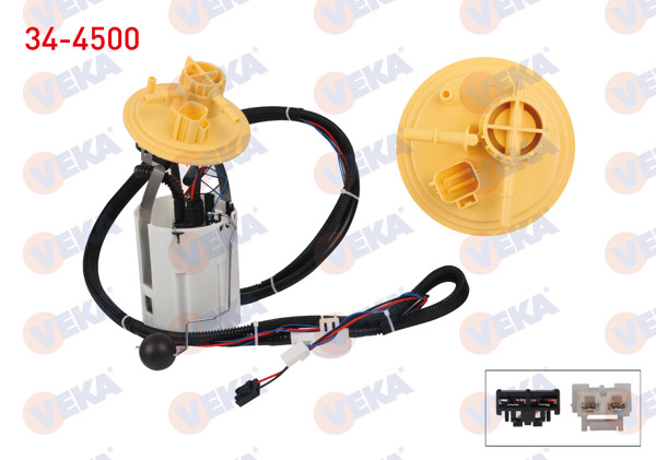 VEKA 34-4500 | Yakıt Depo Şamandırası 3 Bar Volvo S60 2.0 T 2000-2010 / S80 2.0 T 1999-2006 / V70 2.0 T 1999-2007