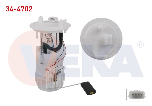 VEKA 34-4702 | Yakıt Depo Şamandırası 3 Bar Dacia Dokker 1.6 2012-/ Lodgy 1.6 2012 -