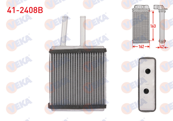 VEKA 41-2408B | Kalorifer Radyatör Brazing Kia Sportage (K00) 2.0İ 1994-2004