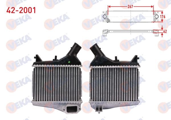 VEKA 42-2001 | Turbo Radyatörü (Intercooler) Honda Cr-V IV (Rm_) 1.6 İ-Dtec (Re6) 2013 -