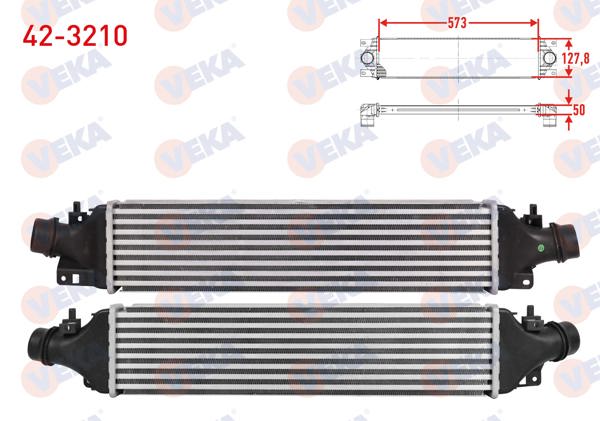 VEKA 42-3210 | Turbo Radyatörü (Intercooler) Opel Corsa D 1.4 2006-2014