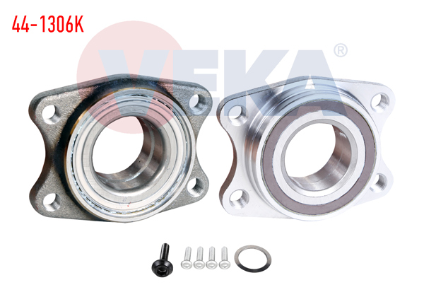 VEKA 44-1306K | Porya Sol-Sağ Rulmanlı On Audi A6 (4F2,C6) 2.0 TDI ABS'li Kit Manyetık ABS Halkalı 84,95mm 2004-2011