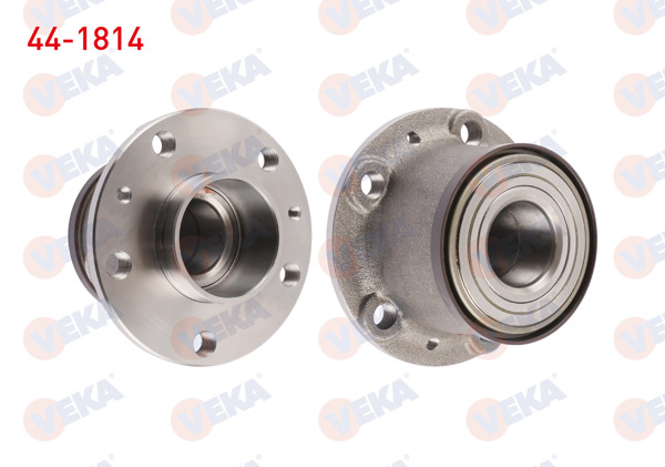 VEKA 44-1814 | Porya Sol-Sağ Arka Rulmanlı Fiat Ducato (250) 2.3 Mjt (Kısa şase) 5 Bijon Entegre Edılmıs ABS Sensörlü 2006-2014