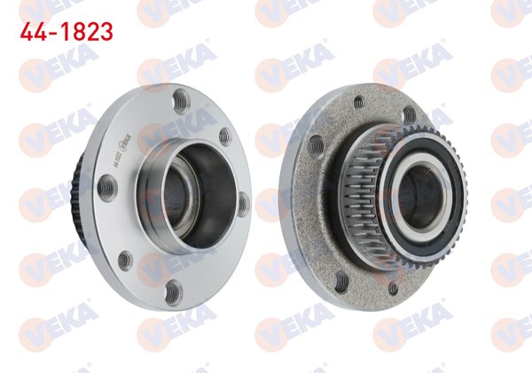 VEKA 44-1823 | Porya Sol-Sağ Arka Rulmanlı Fiat Palio (178Bx) (178Dx) 1.6İ 16V 4 Bijon ABS'li 44 Dıs 1996-2005